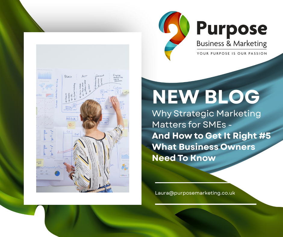 Why Strategic Marketing Matters for SMEs - And How to Get It Right #5 What Business Owners Need to Know - And Where Purpose Marketing Comes In